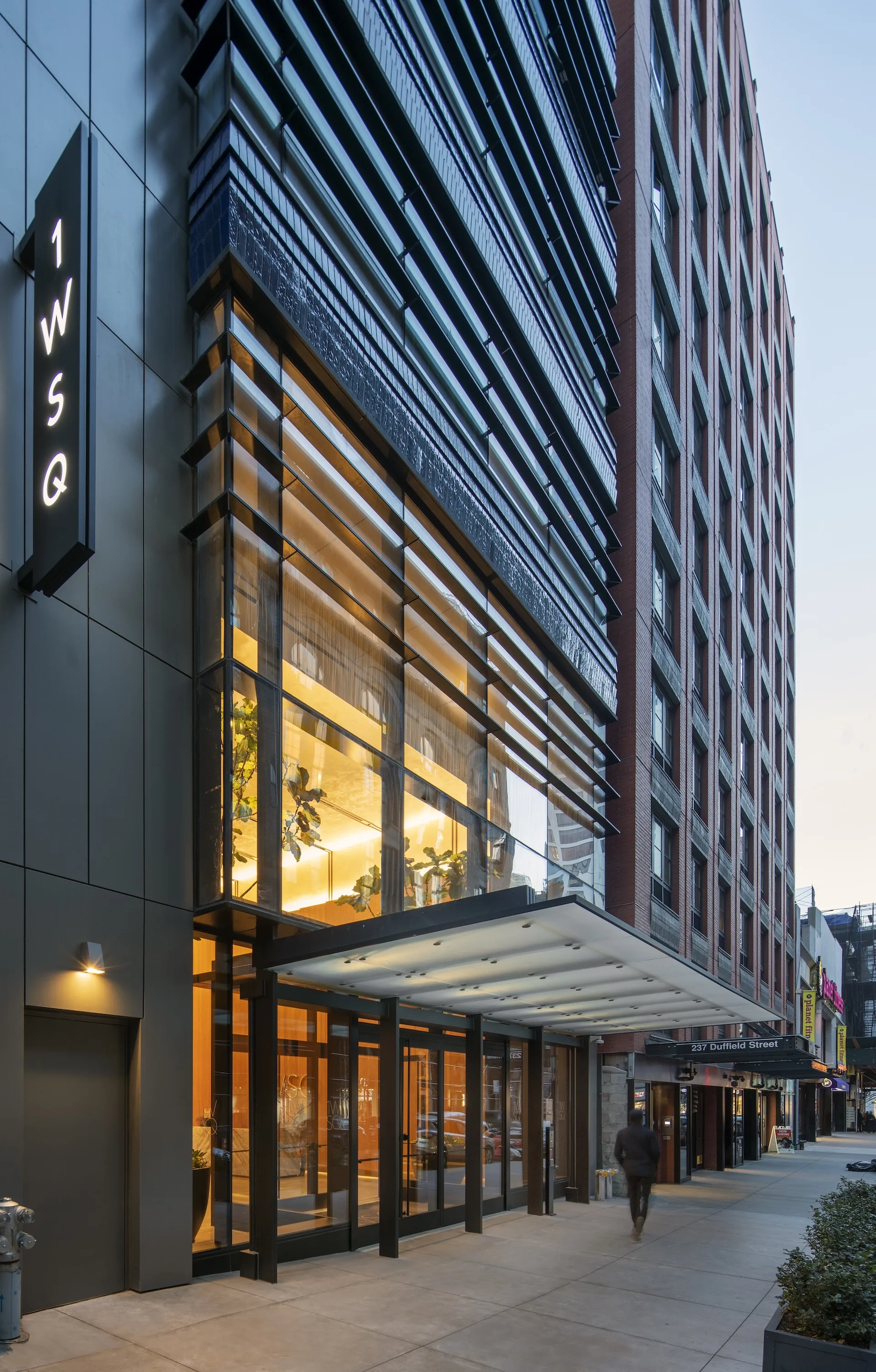 1 Willoughby Square architecture and exterior glazing