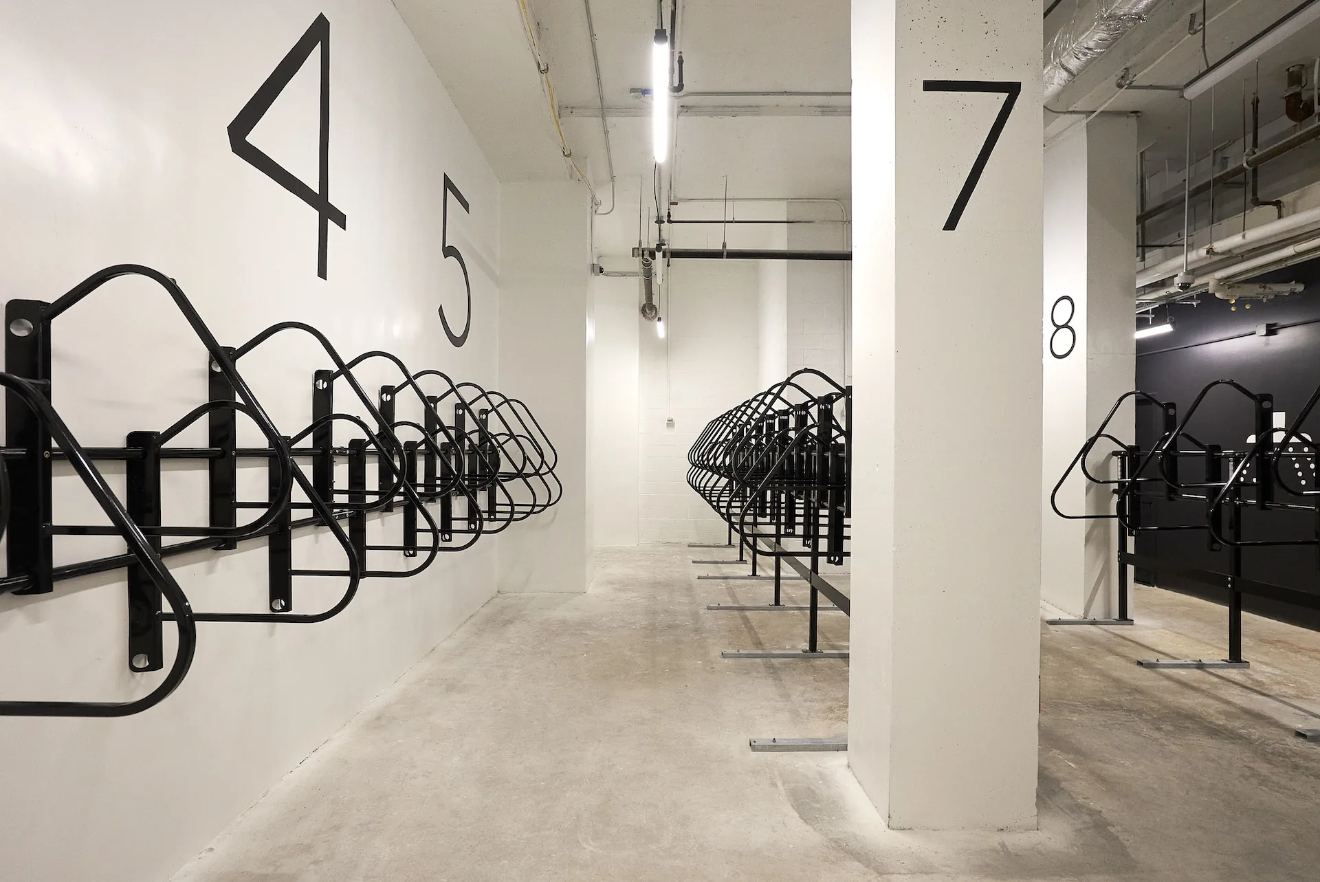 Bicycle and locker facilities